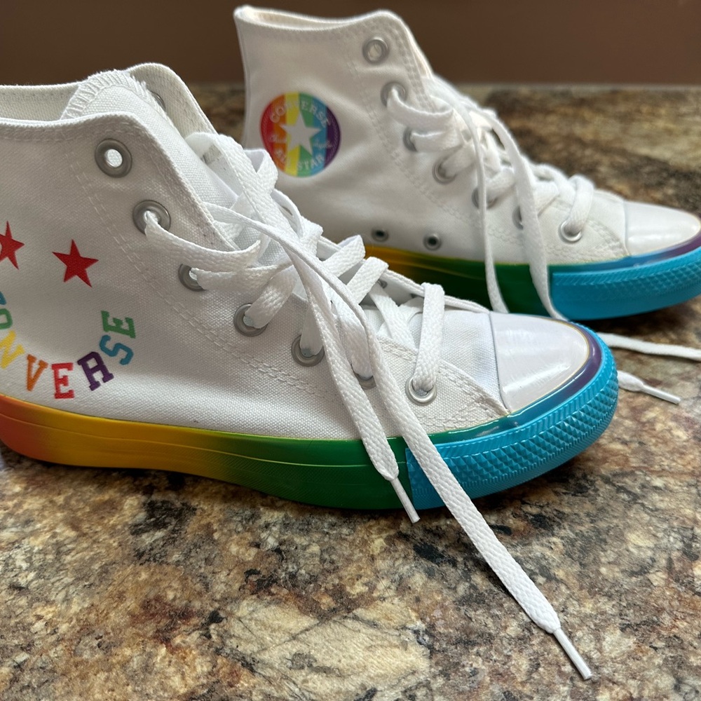 Rainbow Converse